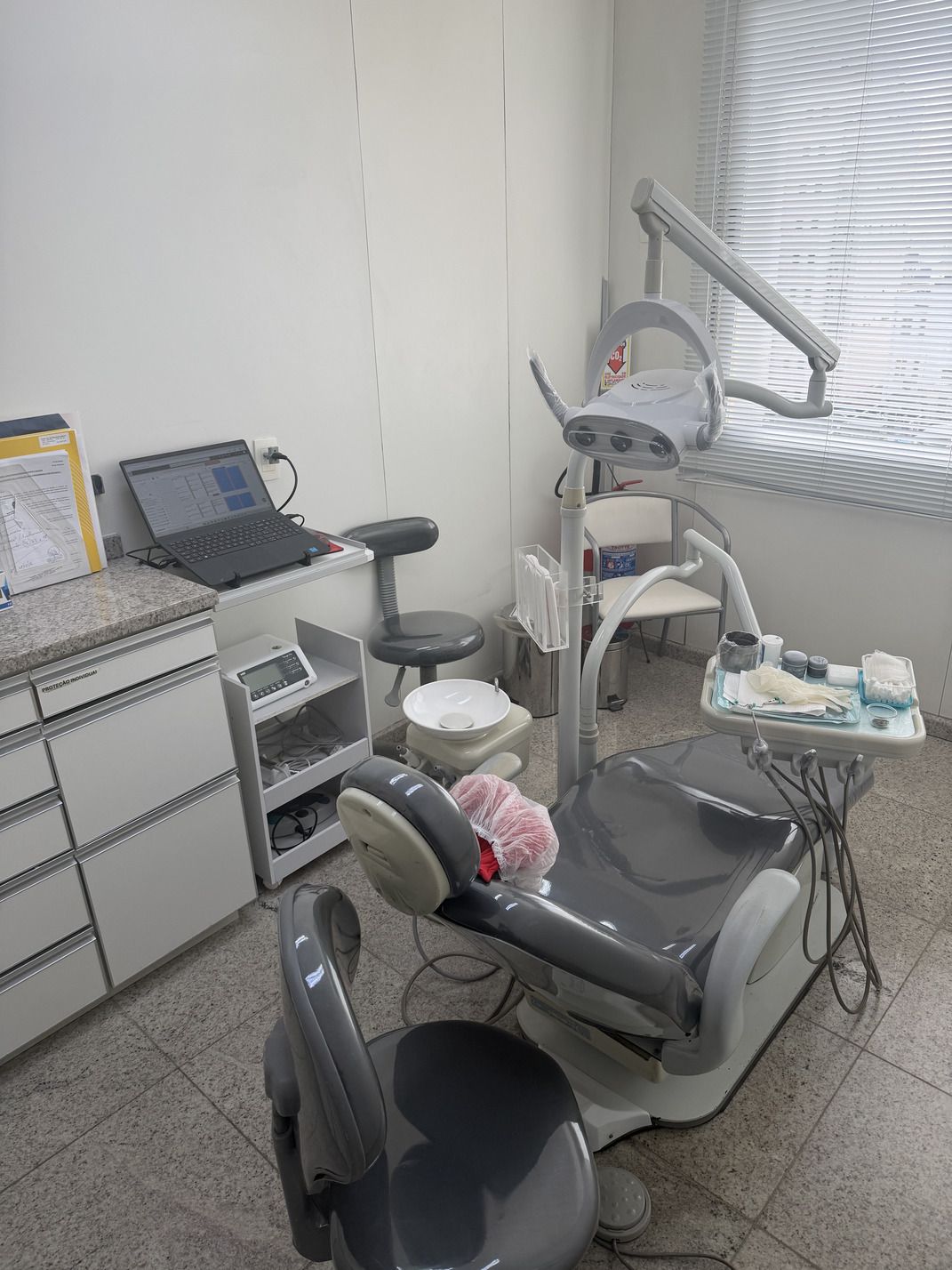 Consultório odontológico da clínica